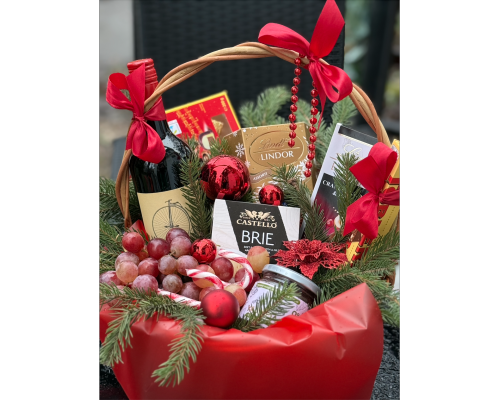 Подарочная корзина "Приближение Рождества"