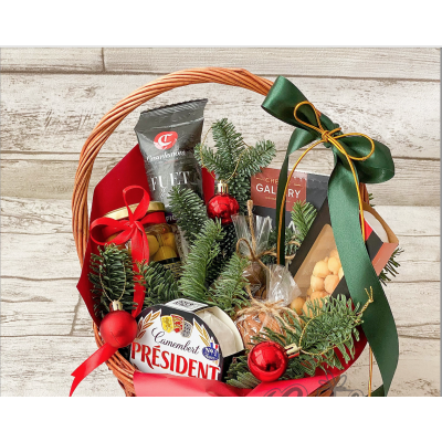 Подарочная корзина Сытная