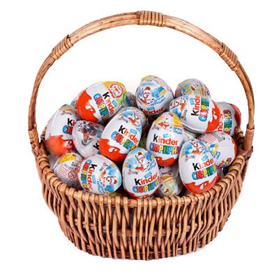 Baskets to Ukraine - Kinder Surprise Eggs Basket to Ukraine