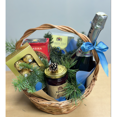 Festive basket "Winter"