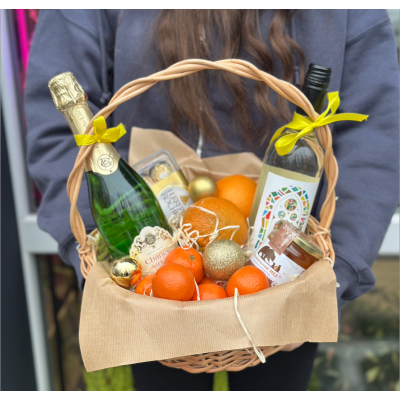 New Year's basket "Tangerine mood"