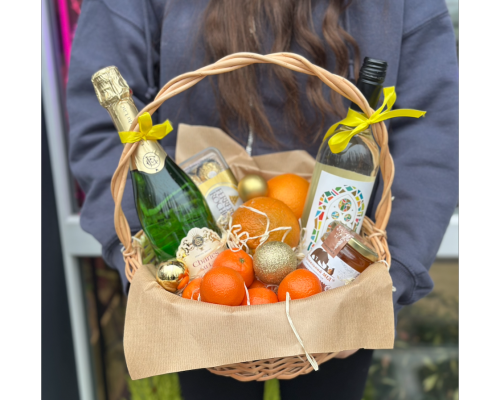 New Year's basket "Tangerine mood"