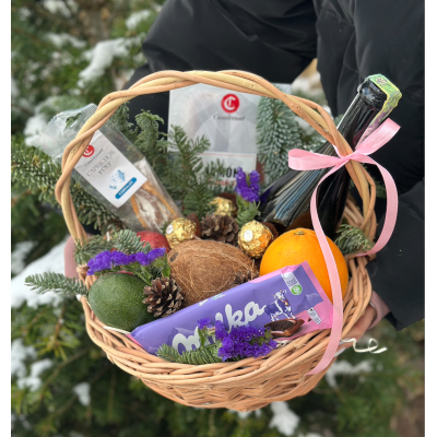 Basket "Winter Mix"
