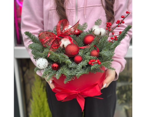 Composition "Christmas tree decor"