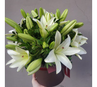 7 lilies in a box
