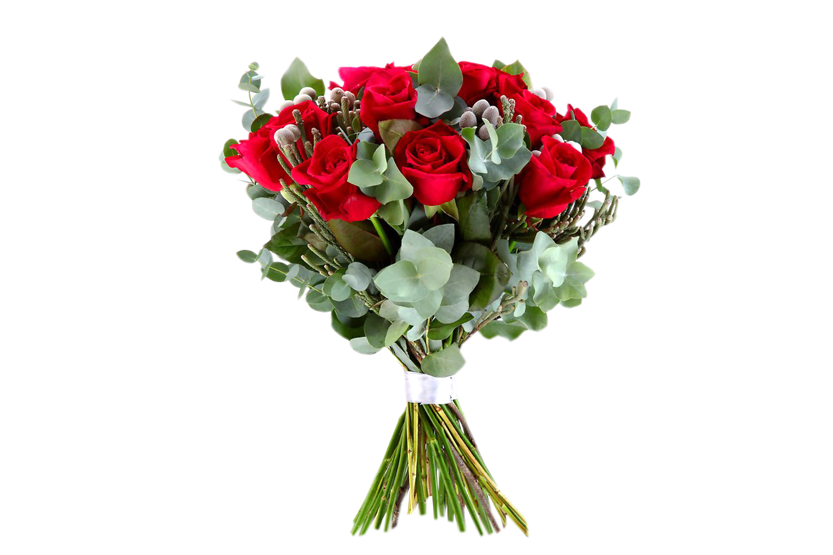 Букет «Флер» изо гипсофилой Букет роз взять в Челябинске без два 270 руб