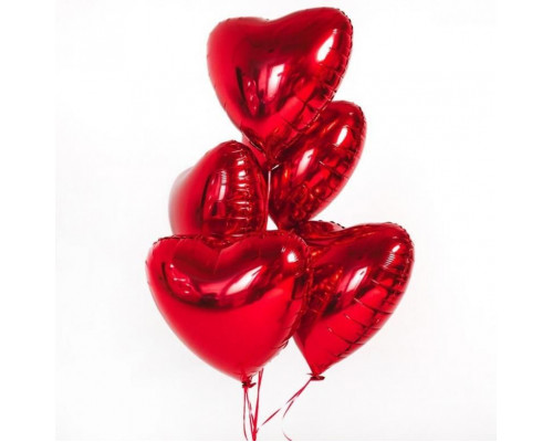 Foil balloon heart